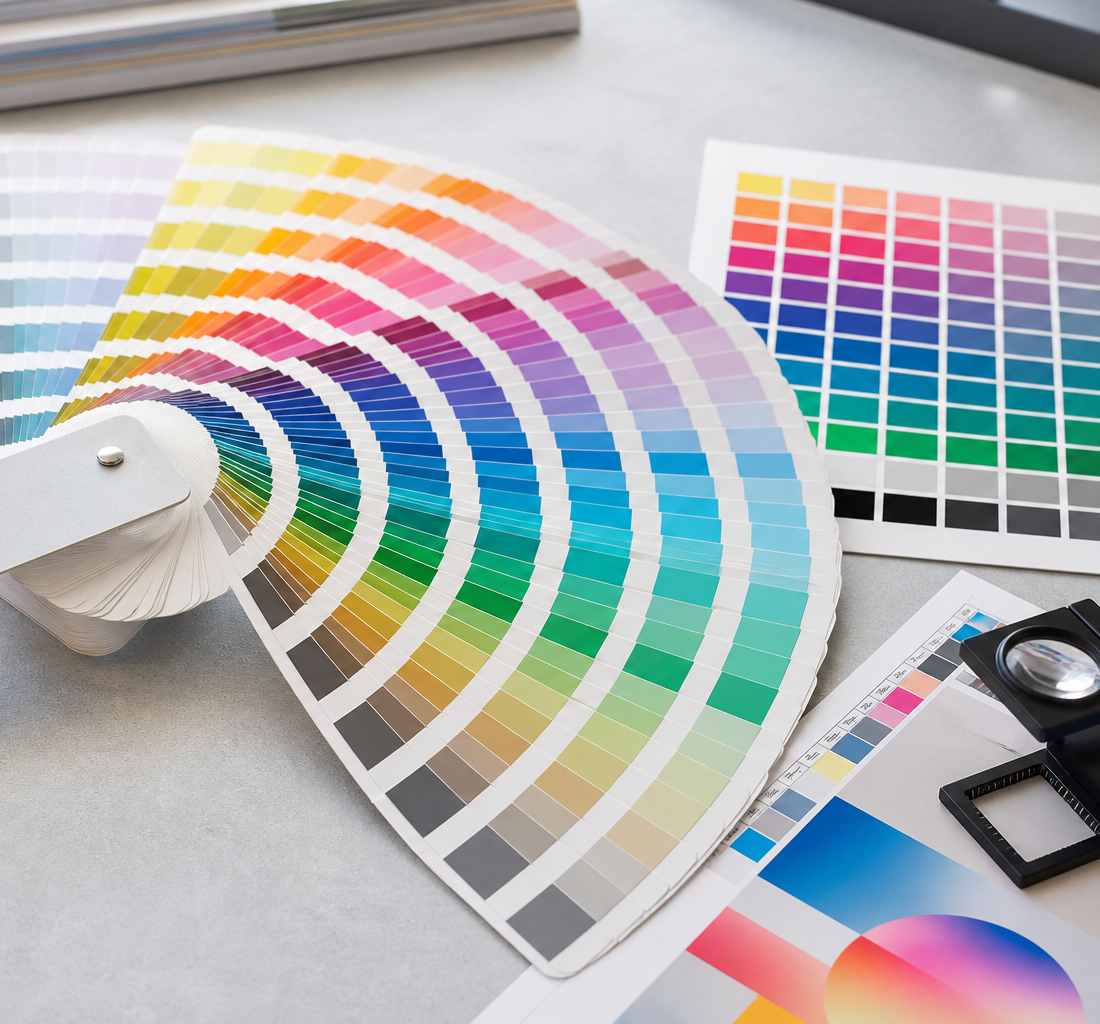 Generic professional colour swatch book for special-colour control