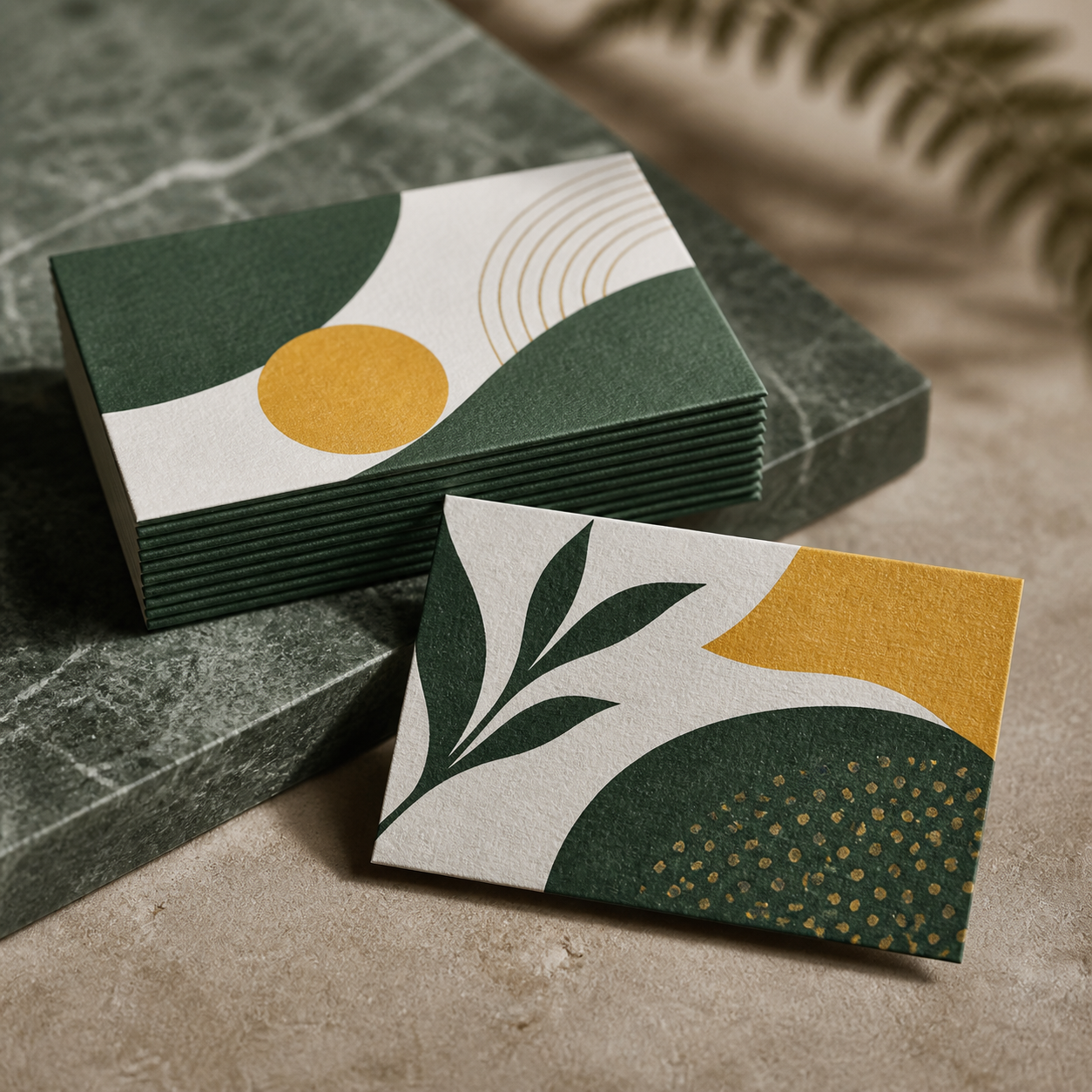 Generic premium business cards